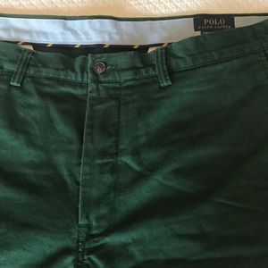 Dark Green Polo Pants